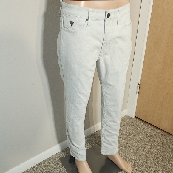 Guess Gray Straight Jeans Modern Fit - Picture 3 of 13